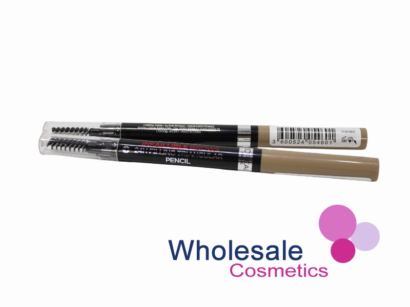 10 x L'Oreal Paris Infallible Eyebrow 24H Filling Triangular Pencil - 7.0 BLONDE